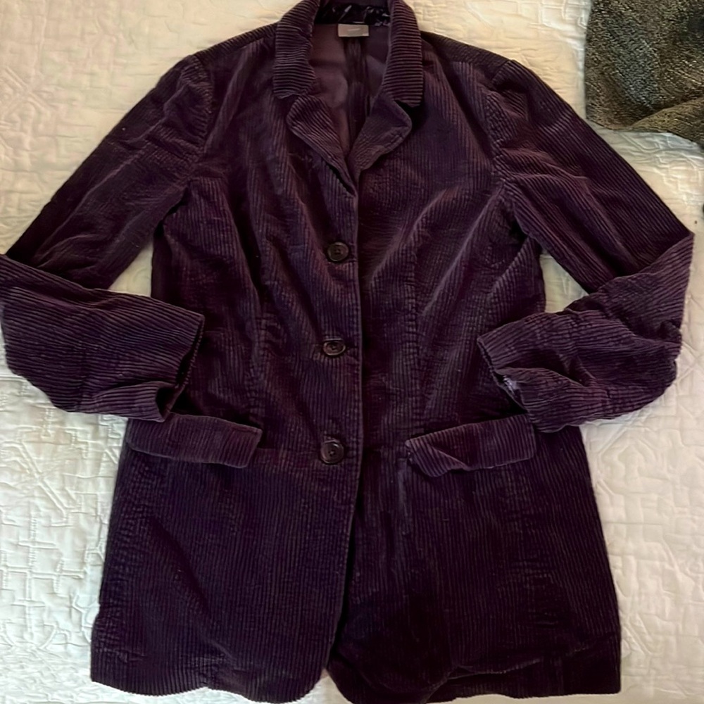 J.Jill size small purple jacket.